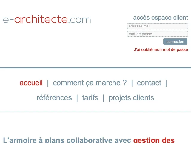 E-Architecte Screenshot