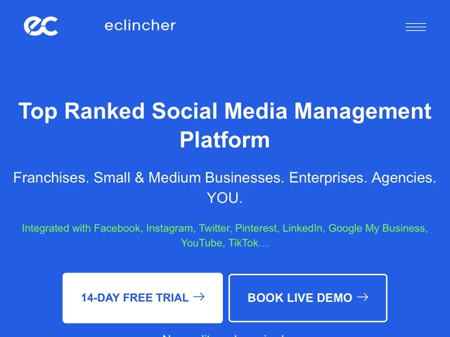 eClincher Screenshot