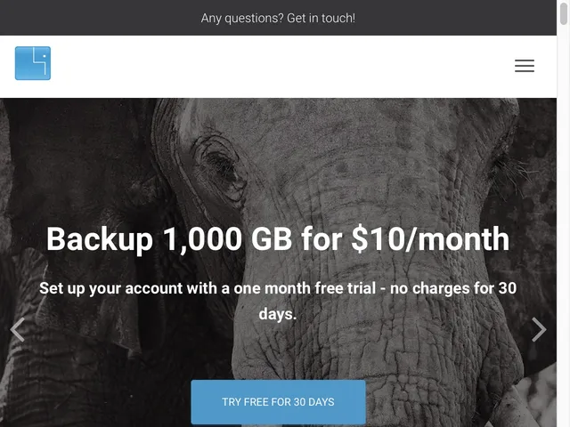 ElephantDrive Screenshot