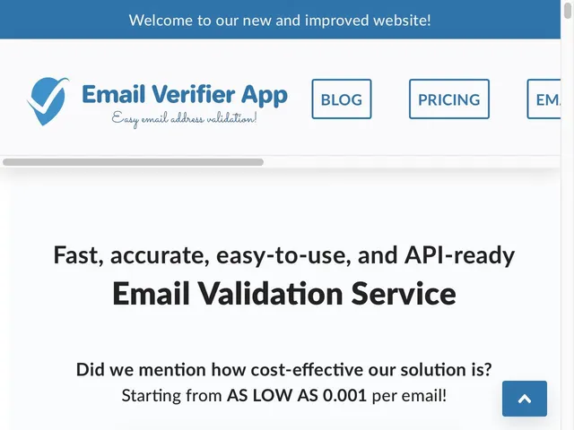 Email Verifier Screenshot