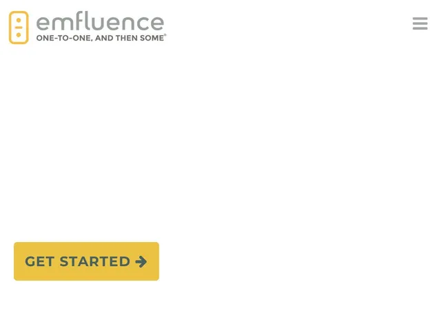 emfluence Marketing Platform Screenshot