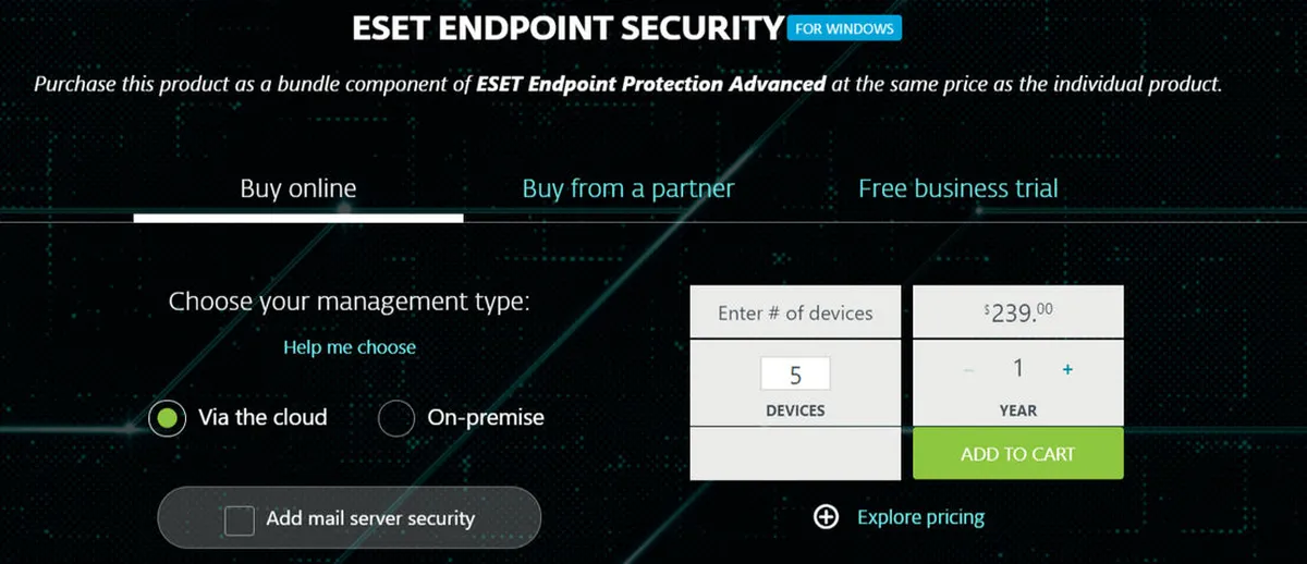 Eset Endpoint Security Pricing Plan