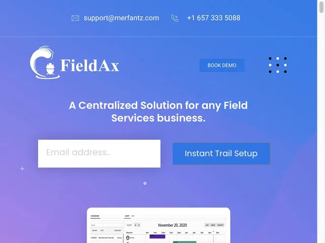 FieldAx Screenshot