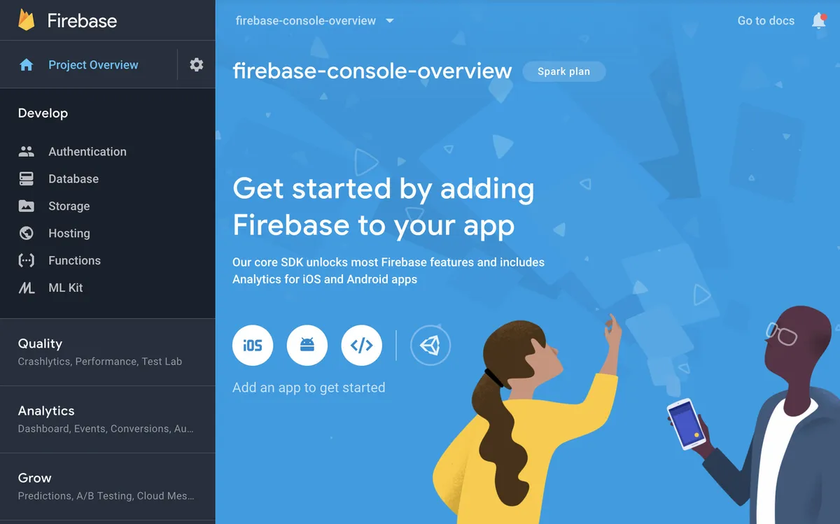 Firebase Screenshot