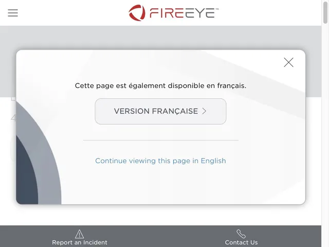 FireEye Screenshot