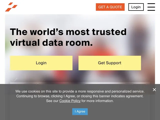 Firmex Virtual Data Room Screenshot