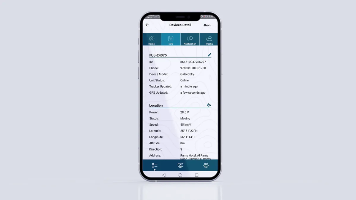 Flotilla IoT Screenshot
