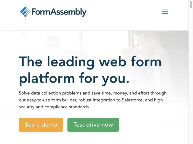 FormAssembly Screenshot