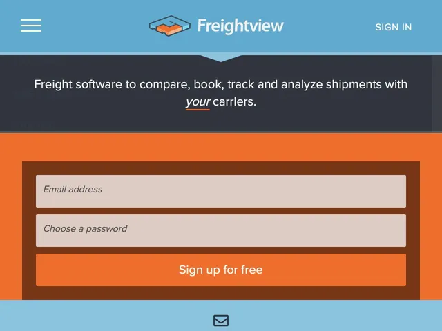Freightview Screenshot