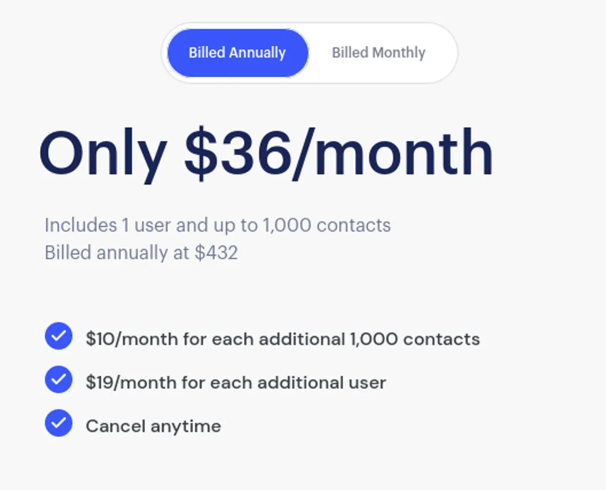 Funnelfly Pricing Plan