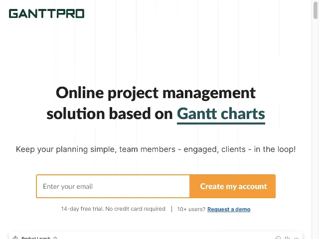 GanttPRO Screenshot