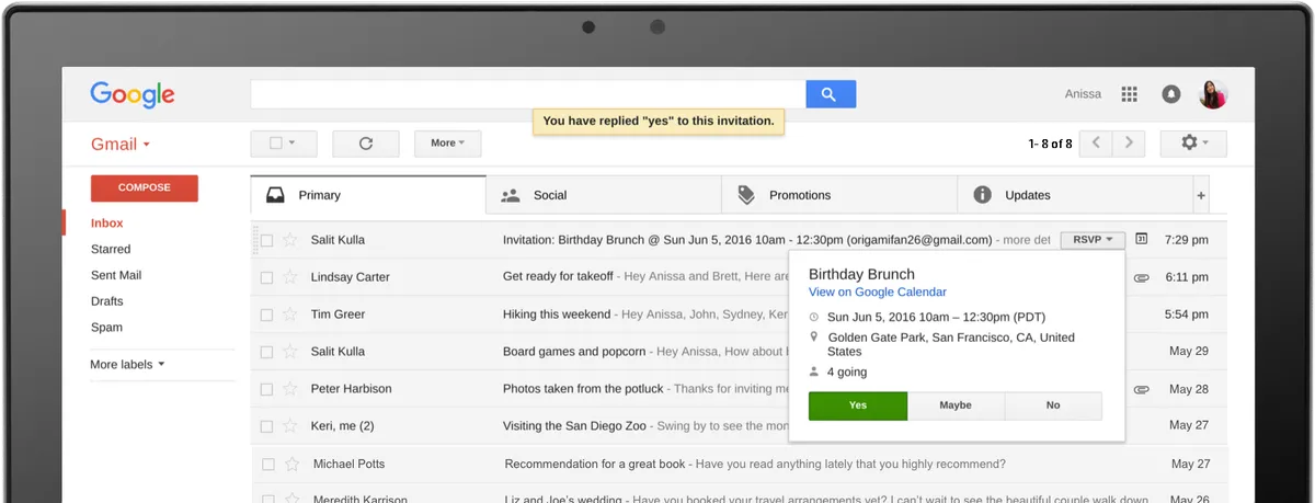 Gmail Screenshot