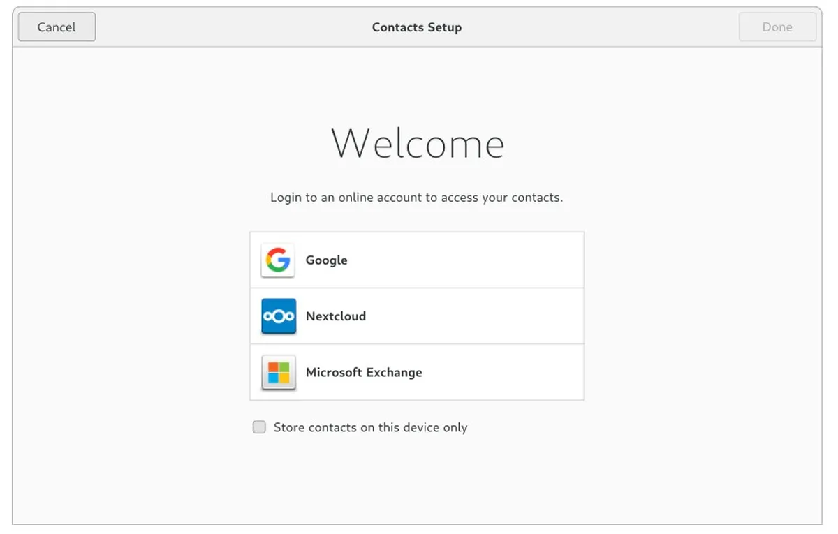 GNOME Contacts Review