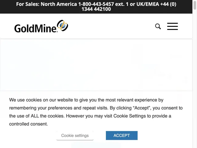 GoldMine Premium Edition Screenshot