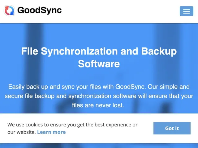 GoodSync Screenshot