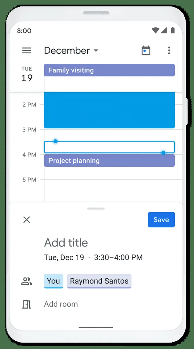 Google Calendar Features