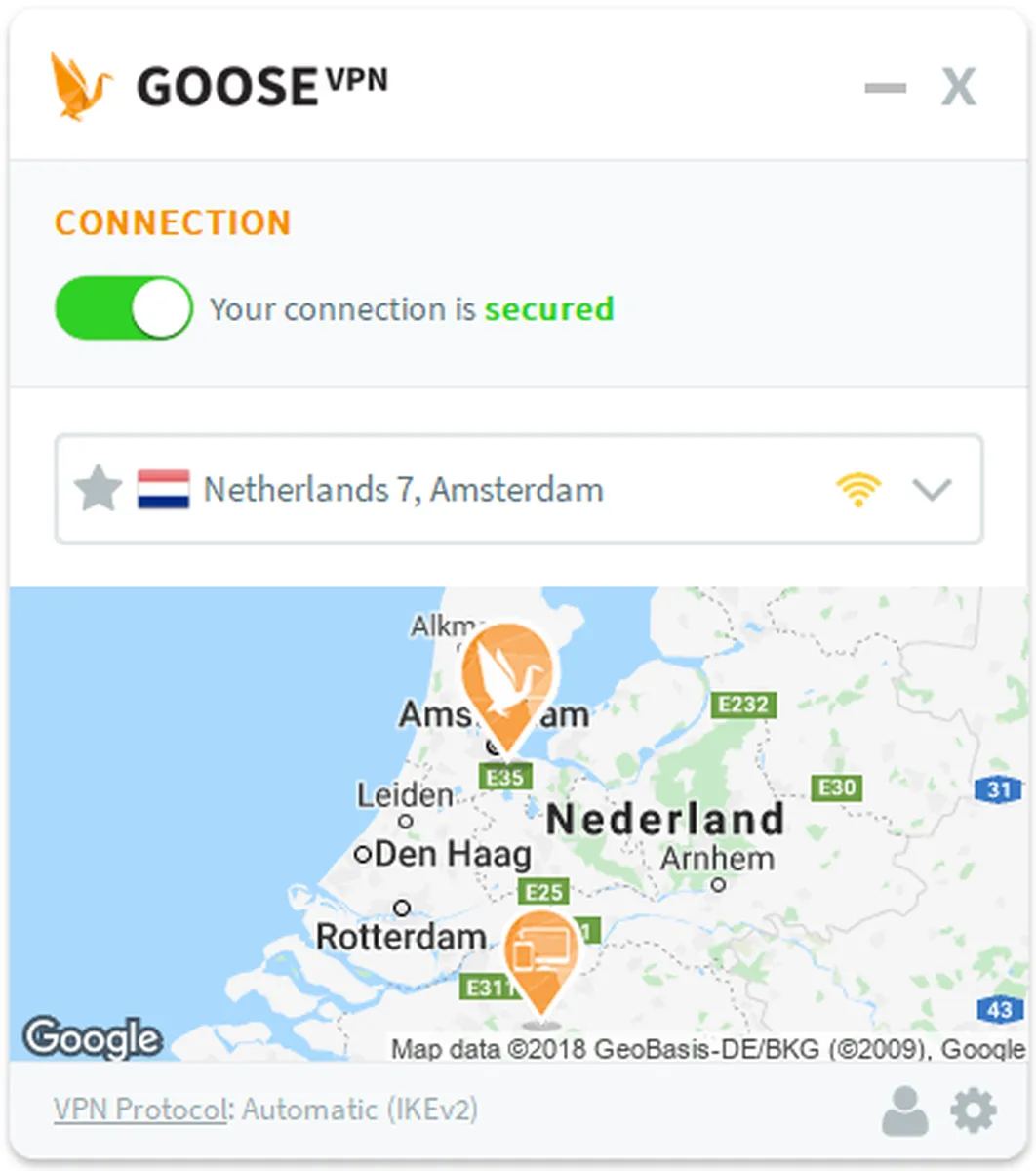 Goose VPN Features