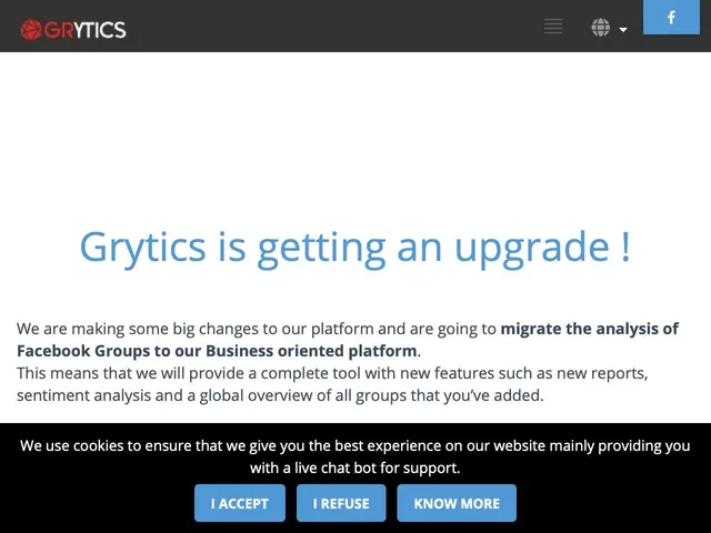 Grytics Screenshot