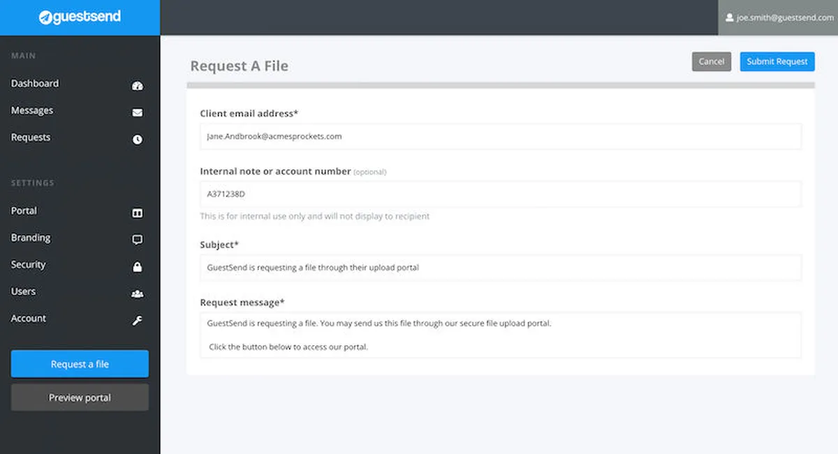 GuestSend Features