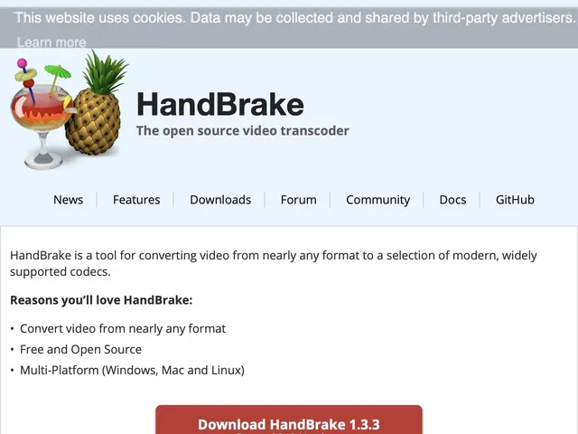 HandBrake Screenshot