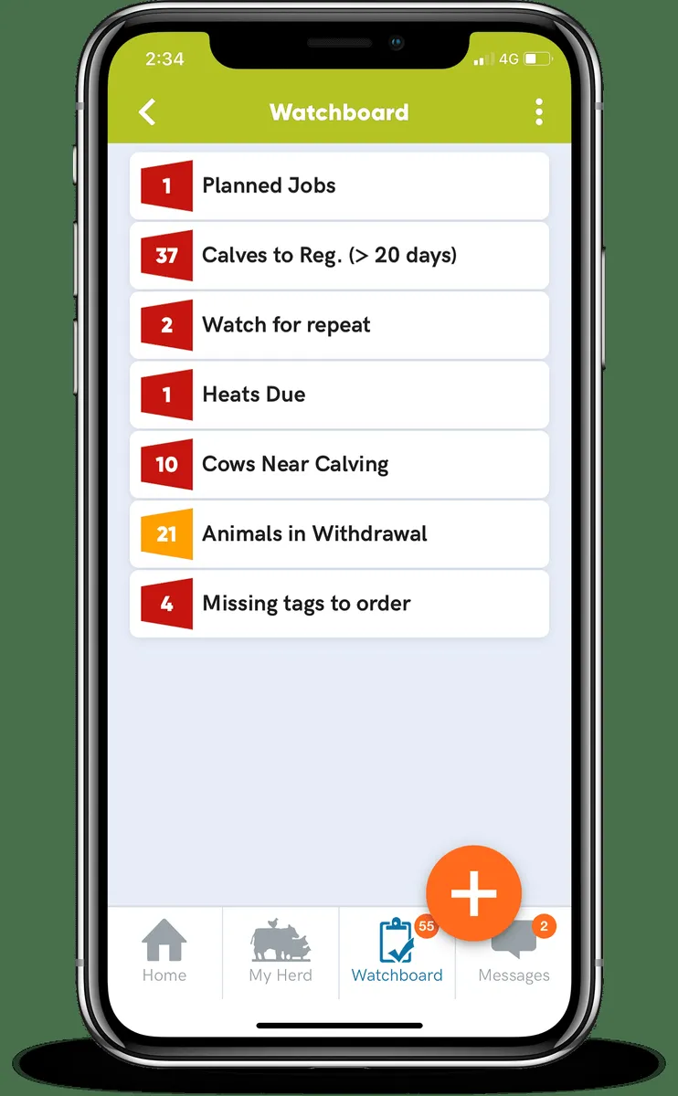Herdwatch Features