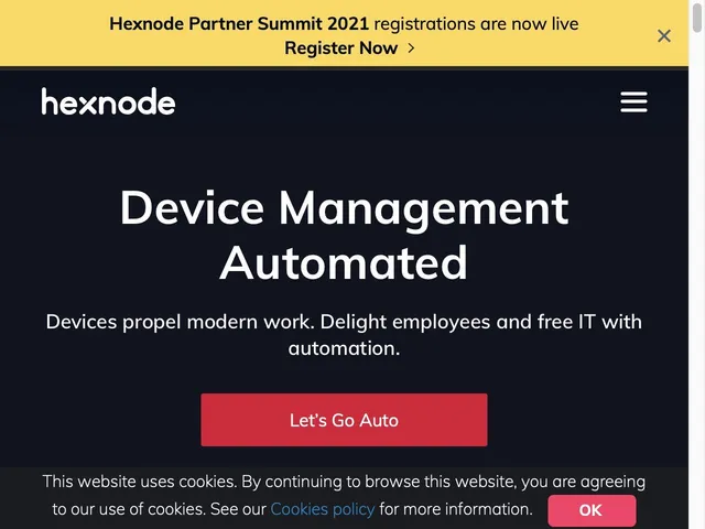 Hexnode MDM Screenshot