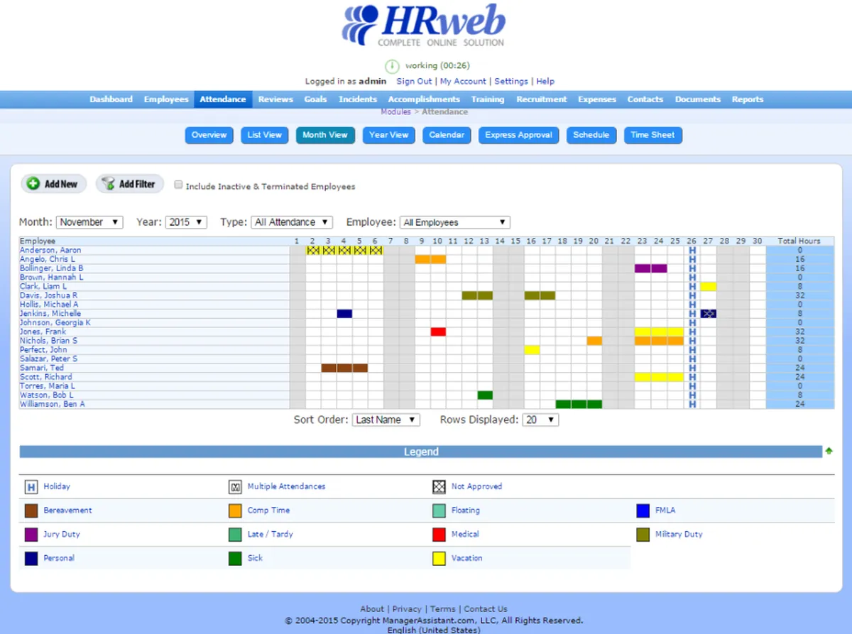 HRweb Review