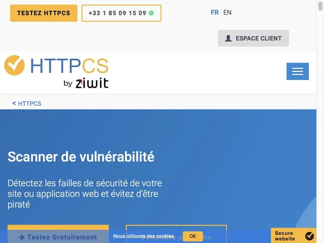 HTTPCS Cyber Vigilance Screenshot