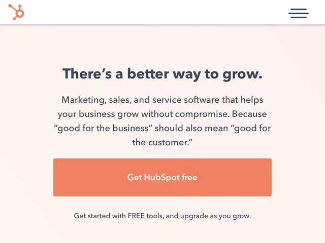 HubSpot Marketing Screenshot