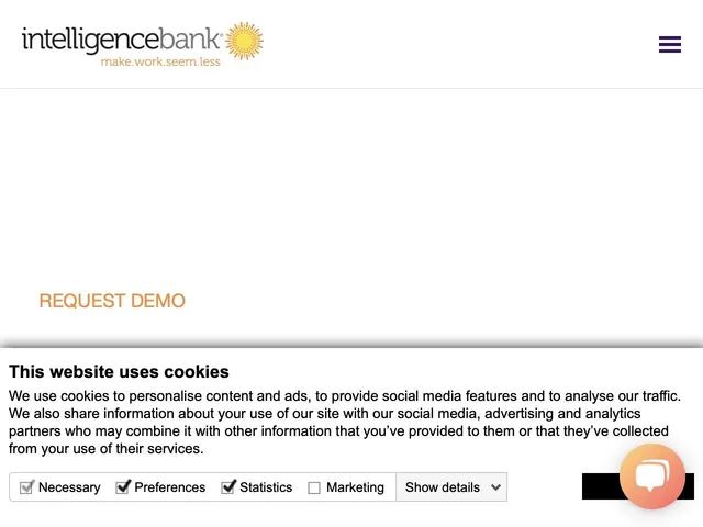 IntelligenceBank Screenshot