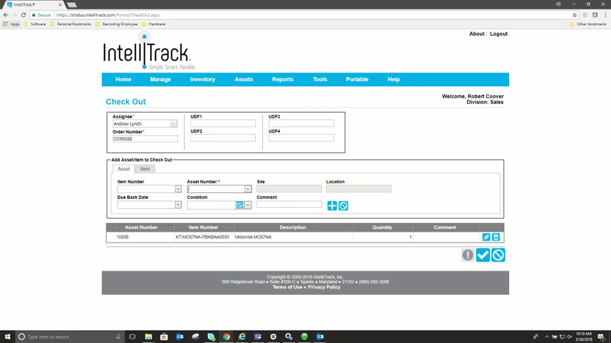 IntelliTrack Features