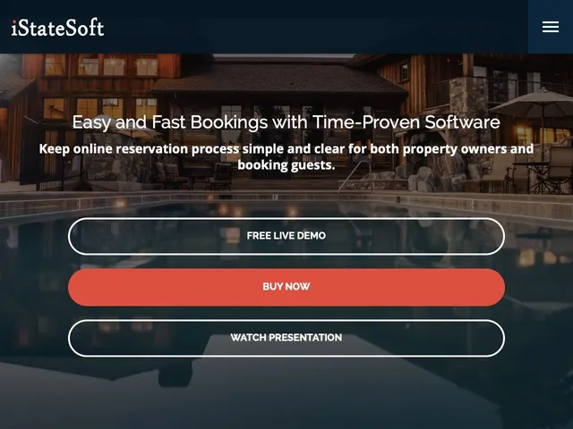 iStateSoft Property Manager Screenshot