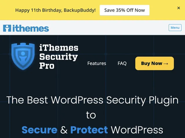 iThemes Security Screenshot