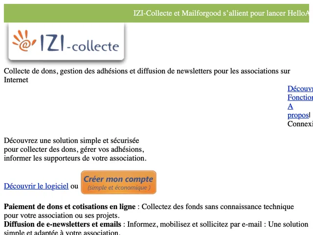 Izi-Collecte Screenshot