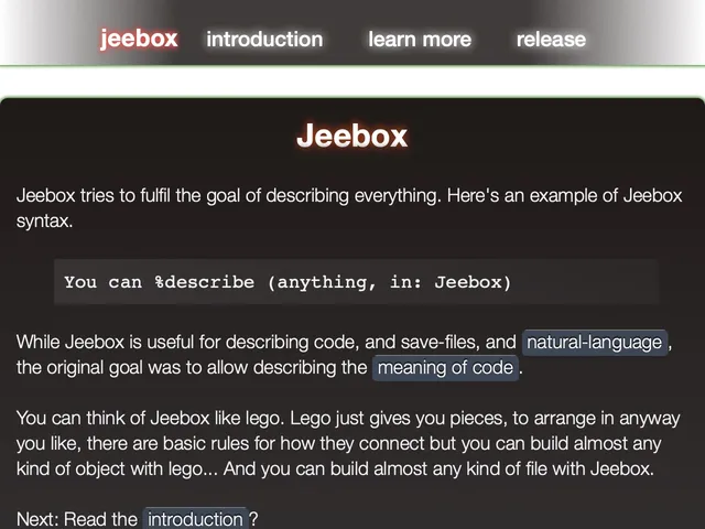 Jeebox Screenshot