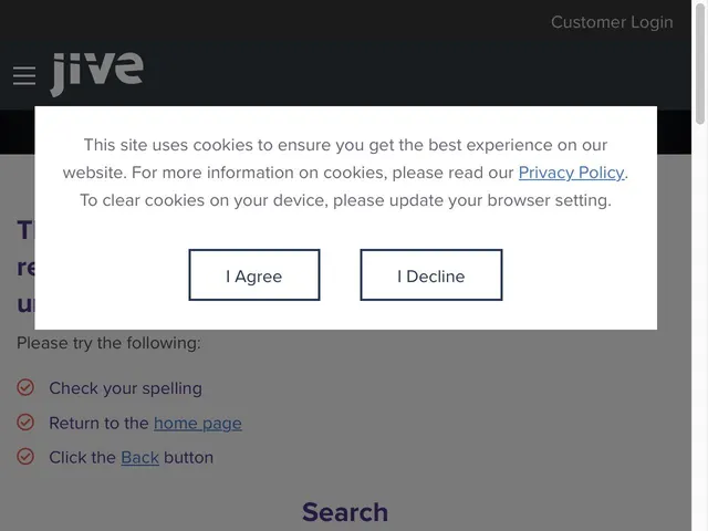 Jive Voice Screenshot