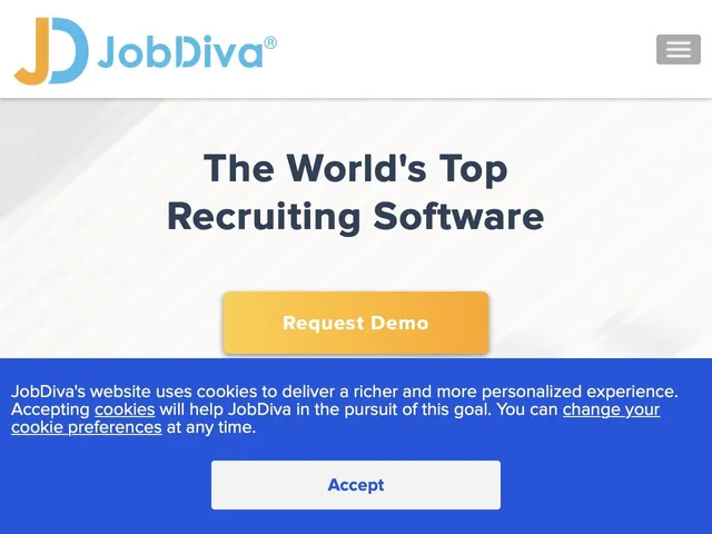 JobDiva Screenshot