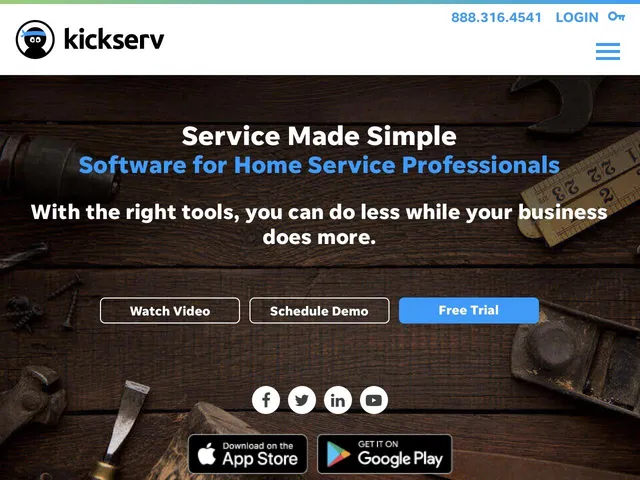 Kickserv Screenshot
