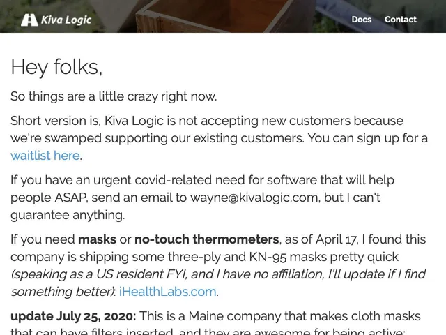 Kiva Logic Screenshot