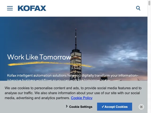 Kofax Capture Screenshot