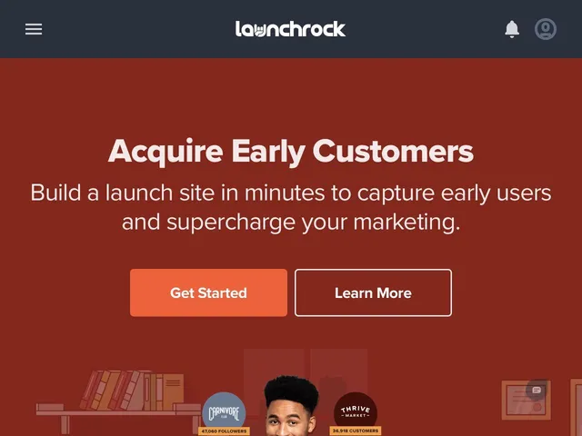 Launchrock Screenshot