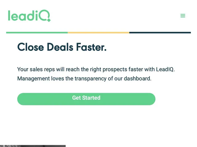 LeadIQ Screenshot
