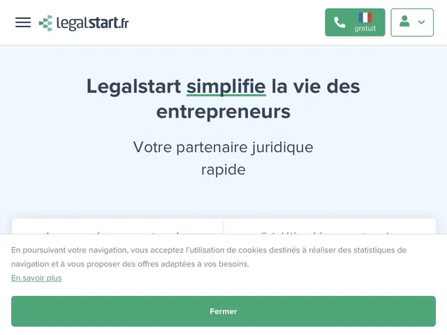 Legalstart Screenshot
