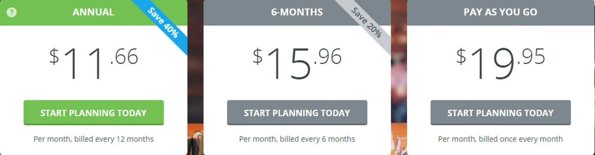 LivePlan Pricing Plan