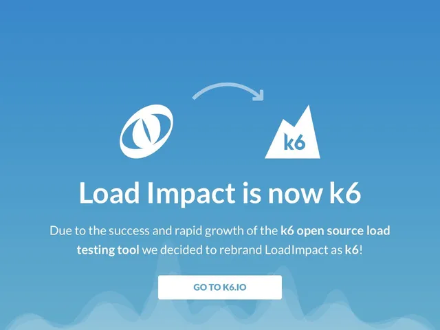 Load Impact Screenshot
