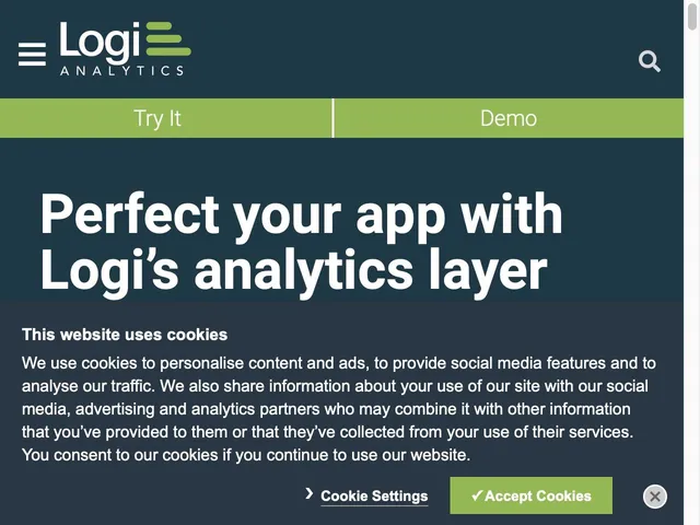 Logi Analytics Screenshot