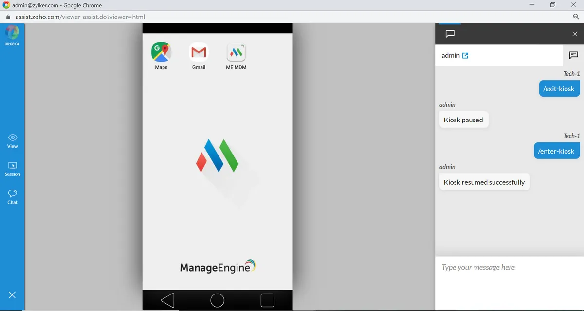 ManageEngine Mobile Device Manager Plus Features