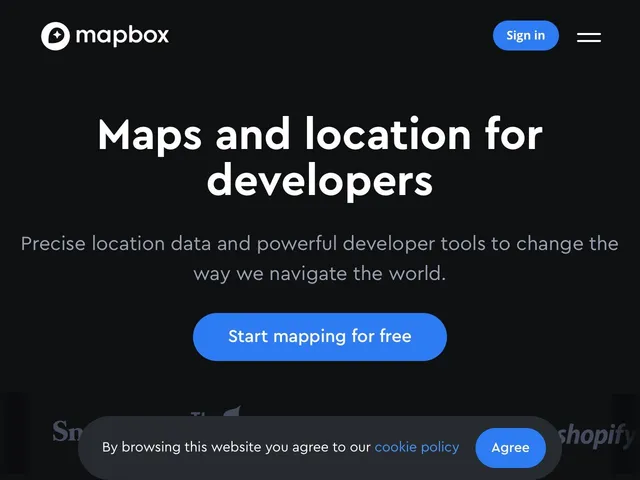 Mapbox Screenshot
