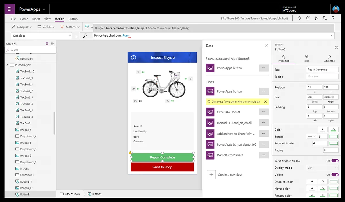Microsoft PowerApps Features