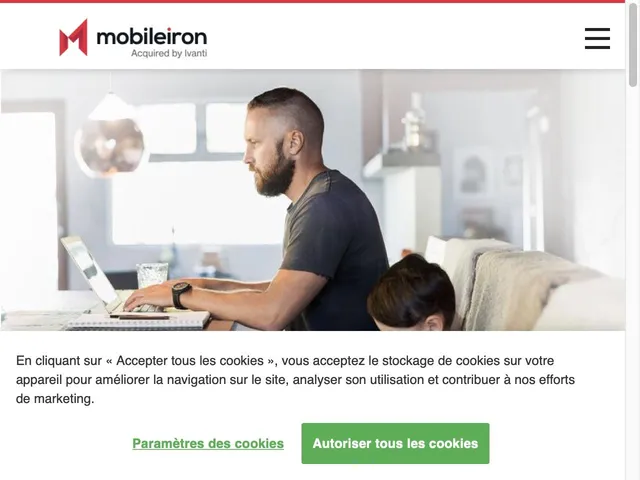 MobileIron Screenshot